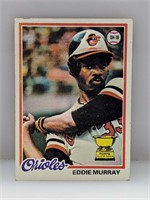 1978 Topps Eddie Murray RC #36 Bottom right corner