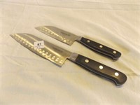 2 Calphalon Chef's Knives--forged 5" & 7"