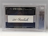 2012 Leaf Cut Auto History of Baseball Al Barlick