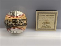 Unforgettaball OD Baseball Stadium Fenway Park COA