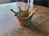 Brass crown