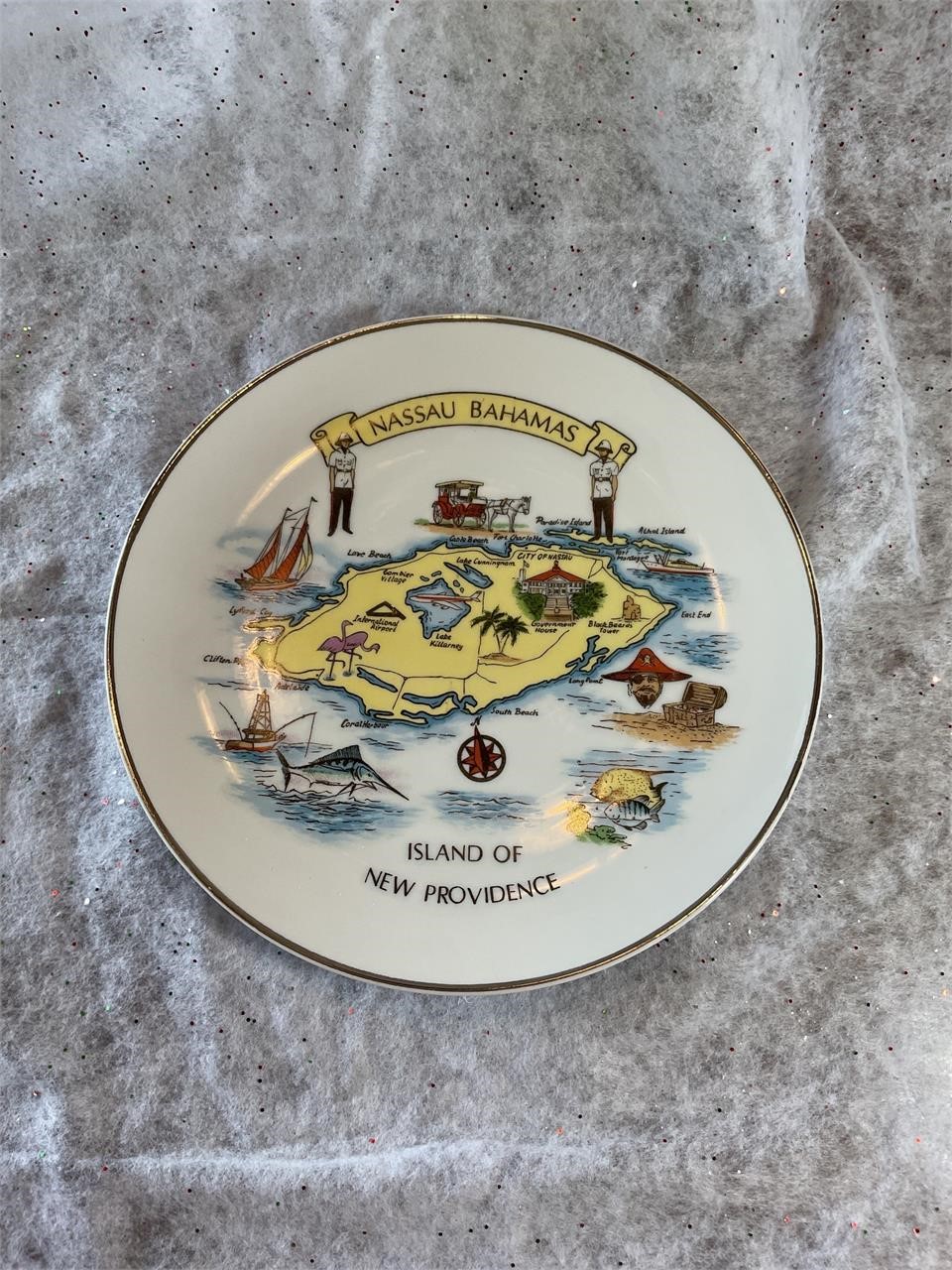 Nassau Souvenir Plate