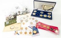 Coin Assorted World & U.S. Coinage, Sets Etc.