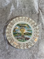 Oklahoma Souvenir Plate