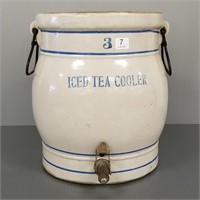 Red Wing 3-gallon ice tea cooler with spigot