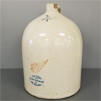 Red Wing 4 gallon beehive jug with ski oval