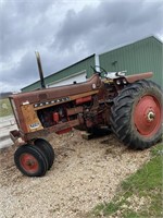Farmall 706 tractor seller says it does run