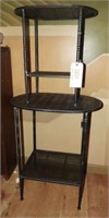 (2) contemporary patio/sunporch style end tables