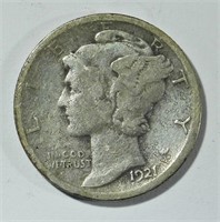 1921 MERCURY DIME G