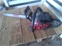 Craftsman 18-in chainsaw has compression