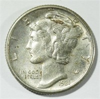 1931 MERCURY DIME  AU