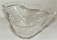 Signed Stueben glass bowl 6 ½”