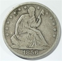 1856-O LIBERTY SEATED HALF DOLLAR  G