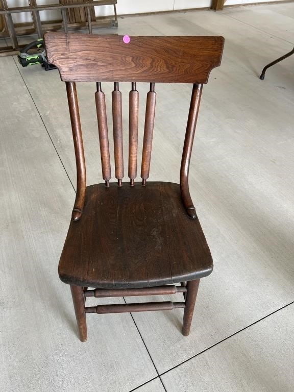 Antique wooden chair