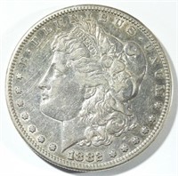 1882-S MORGAN DOLLAR AU
