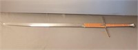 Claymore style sword no scabbard 59"