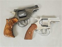 2 revolvers: H&R model #929 38 S&W and a Clerke