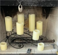 Candelabra Electronic Candle Set with Remote and