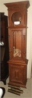 Antique German Carved Grandfather clock case