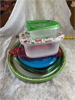 Plastic Serving Trays/Storage Containers