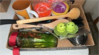 Colored Lids, Cooking Utensils, Frog Salt &