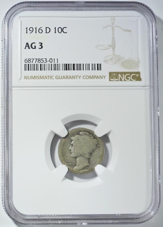April 2nd U.S. Type Coins, Silver & Gold