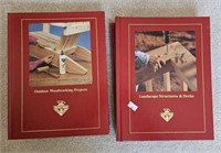 Set of 6 hardback Woodworking Specialty Books.