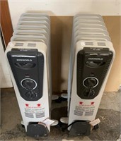 Pair or 2 Kenworld Electric Oil Heaters | 1500W