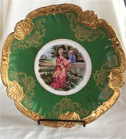 Limoges Victorian Style Plate