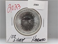 2023 1oz .999 Silver Australian Kangaroo $1