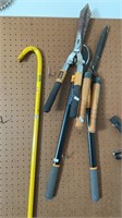 Pruning Tools - Serrated Blades, Crowbar