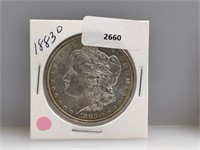 1883-O 90% Silver Morgan $1 Dollar