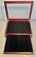 Storage box for Morgan and Peace silver dollars