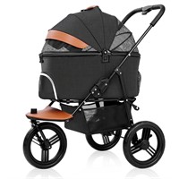 Nahofi 3in1 Pet Stroller - Black