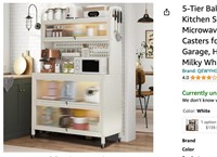 5-Tier Bakers Racks for Kitchens