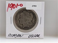 1901-O 90% Silver Morgan $1 Dollar