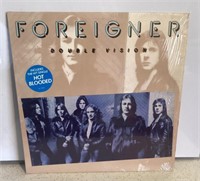 Foreigner Double Vision LP in shrink