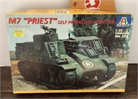 M7 Priest self propelled Howitzer model kit