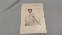 Carnegie Hall Jeanette MacDonald program-1950