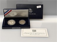 1994 90% Silv World Cup Comm Two Coin Set