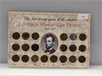 Lincoln Wheat-Ear Penny Collection