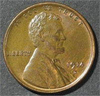 1914-D WHEAT CENT BU