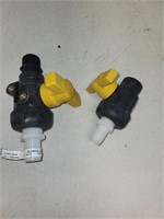 Hose shut off valves