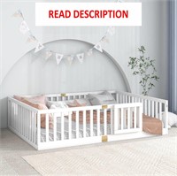 Queen Floor Bed  Montessori for Kids