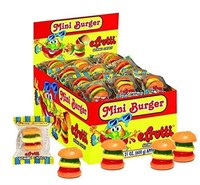 EXPIRED Mini Gummi Burger Wrapped 60ct