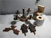 Candle Stand - Crosswords - Wood Pieces