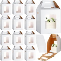 8x8x10 Cake Boxes  12 boxes  12 Boards