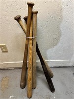 Wooden Baseball Bat Lot Adirondack