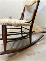 Antique Wooden Rocking Chair