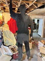 Large Cowboy Silhouette - Wood